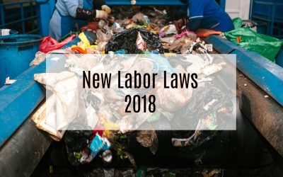 New California Labor Laws Affecting The Recycling Industry In 2018